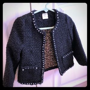 Girls Boucle Jacket